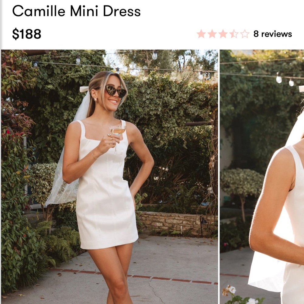 Show me your mumu Camille mini dress NWOT M